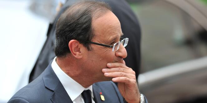 François Hollande, le 29 juin 2012 à Bruxelles. 
