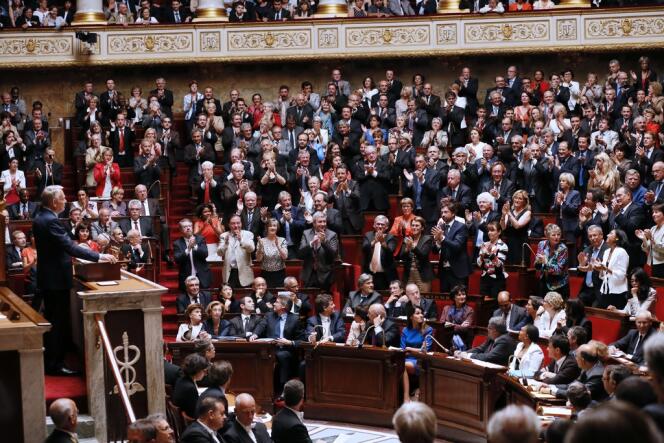 Le premier ministre Jean-Marc Ayrault à l'Assemblée nationale, mardi 3 juillet.