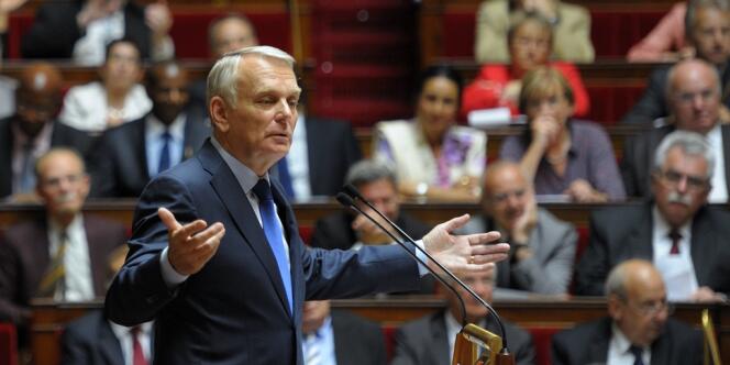 Jean-Marc Ayrault, à l'Assemblée nationale, le 3 juillet. 
