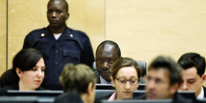 Thomas Lubanga, ancien chef de milice congolais, ici au cours de son procès à La Haye au Pays-Bas, le 10 juillet, a été reconnu coupable de crime de guerre et condamné à 14 ans de prison par la Cour pénale internationale. 