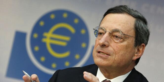 Le président de la BCE, Mario Draghi. 