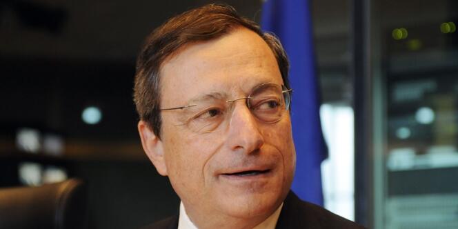 Le président de la BCE, Mario Draghi.