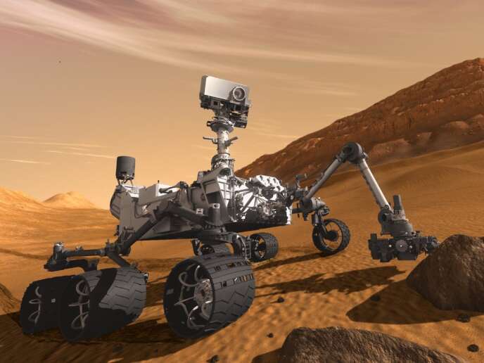 Curiosity en approche finale de Mars, en quête d'indices de vie passée