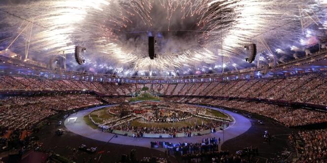 La cérémonie d'ouverture au Stade Olympique. Londres, le 27 juillet.