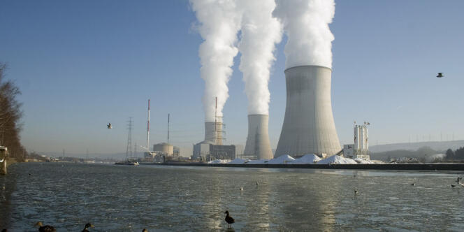 La centrale nucléaire de Tihange, près de Liège.