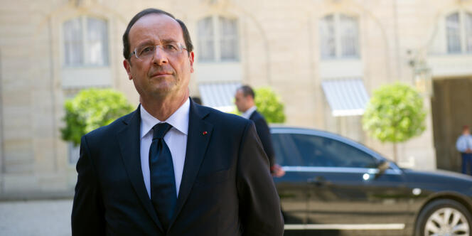François Hollande, le 26 juillet.