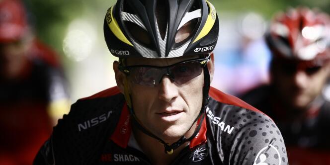Lance Armstrong, le 1er juillet 2010.