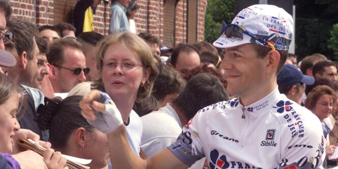 Christophe Bassons lors du Tour de France 1999.