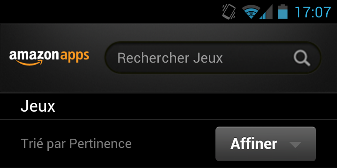 Amazon lance son magasin d'applications mobiles en France
