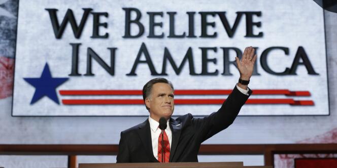 Mitt Romney, le 30 août.