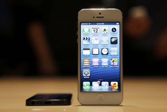 L'iPhone, produit phare de la marque Apple.