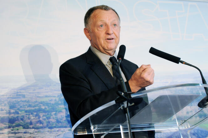 Jean-Michel Aulas, président de l'OL.