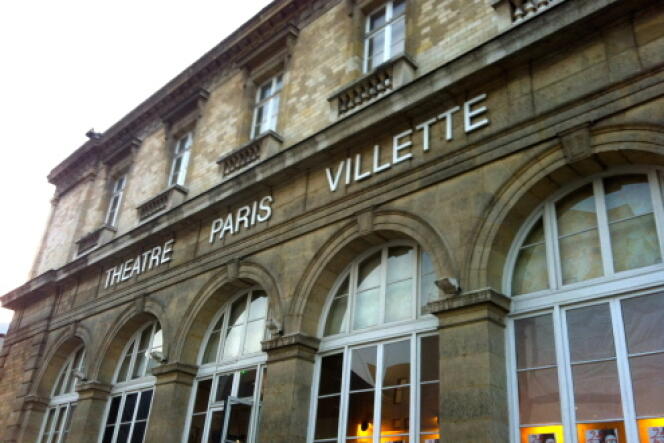 La façade du théâtre Paris-Villette dans le 19e arrondissement.