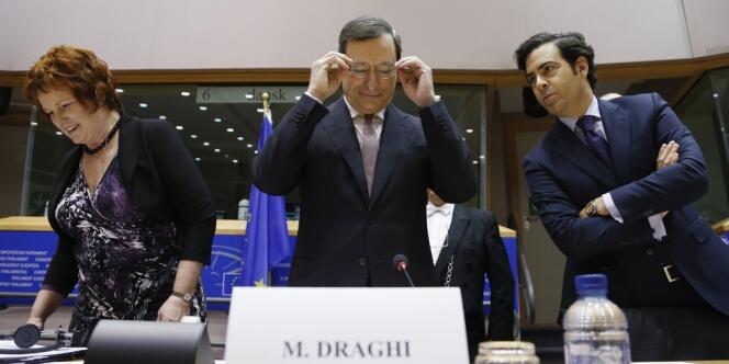 Mario Draghi, le président de la Banque centrale européenne, le 9 octobre à Bruxelles. 