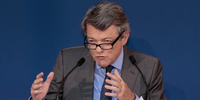 Jean-Louis Borloo, président de l'Union des démocrates et indépendants (UDI), le 18 septembre, à Paris. 