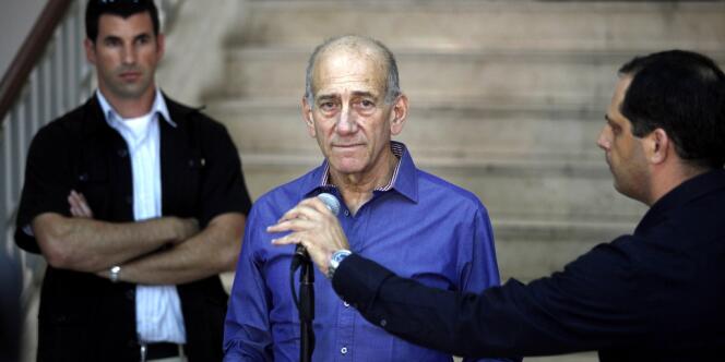 L'ancien premier ministre israélien Ehoud Olmert, le 24 septembre, à Jérusalem.