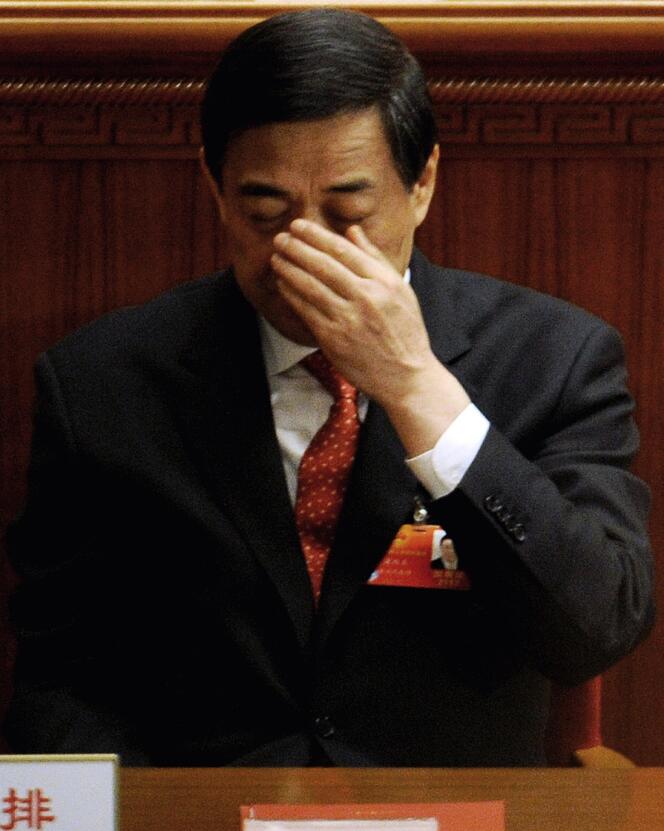 Bo Xilai, 63 ans, doit comparaître devant la justice pour y répondre d'accusations multiples, notamment de corruption 