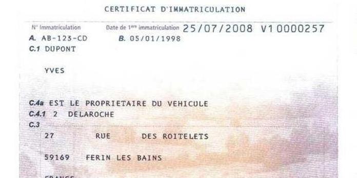 Le Fichier Des Cartes Grises Vendu A Des Societes Privees