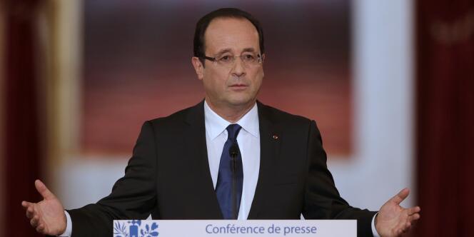 François Hollande, le 13 novembre. 