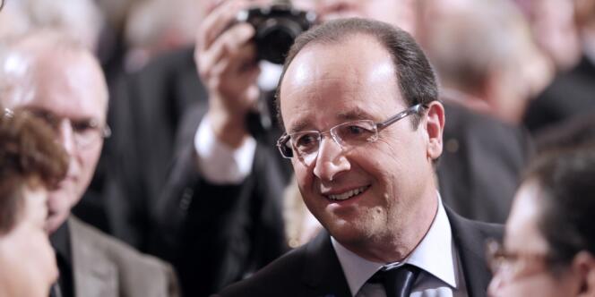 François Hollande, le 11 novembre 2012 à Paris.