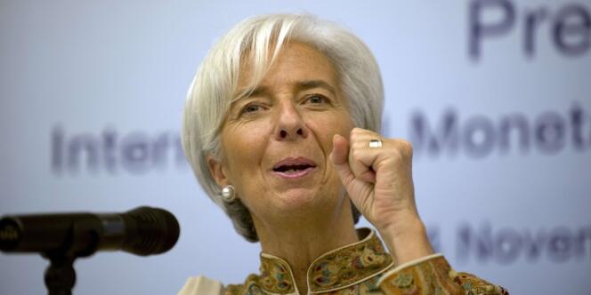 Christine Lagarde, la directrice générale du Fonds monétaire international (FMI), et les ministres des finances de la zone euro vont tenter, le 20 novembre 2012, de sortir la Grèce de l'ornière.