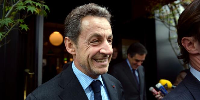 Nicolas Sarkozy le 24 octobre 2012 à Paris. 