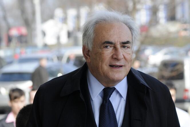 « M. Dominique Strauss-Kahn [ici en avril 2012]conteste formellement les déclarations diffamatoires de M. Régis Jauffret contenues dans son dernier livre », déclare son avocat.