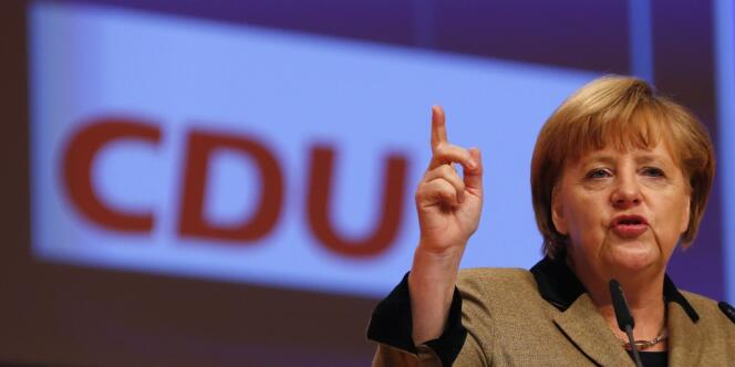 Angela Merkel, le 5 décembre à Hanovre.