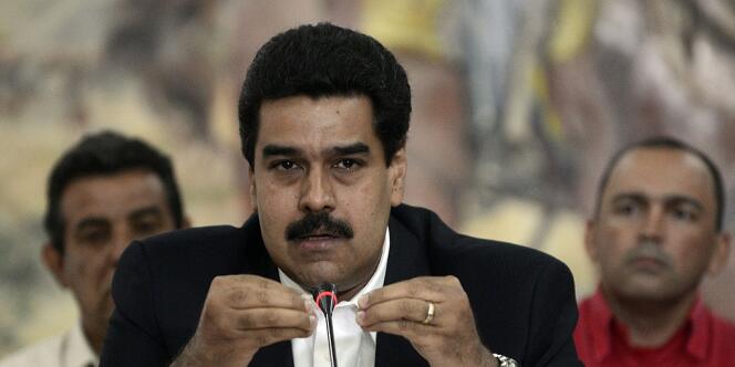 Nicolas Maduro, actuel vice-président vénézuélien (ici le 2 mai à Caracas), assurerait l'intérim en cas de défaillance de M. Chavez