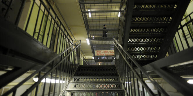 Vue générale à l'intérieur de la prison de Boutyrka, en novembre 2011.
