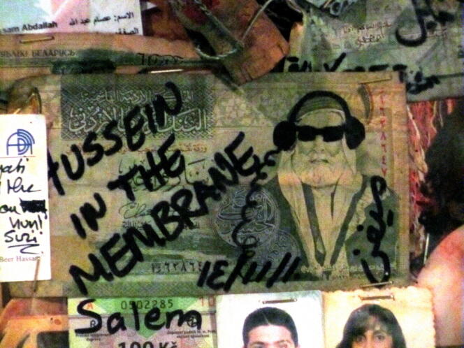 Sur le mur d'un bar communiste de Ras Beyrouth (Liban).