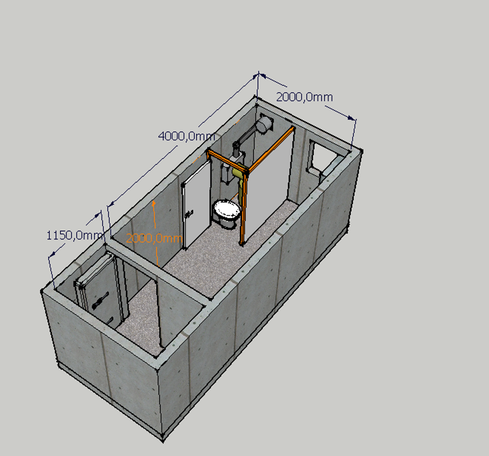 A quoi ressemble un abri antiatomique