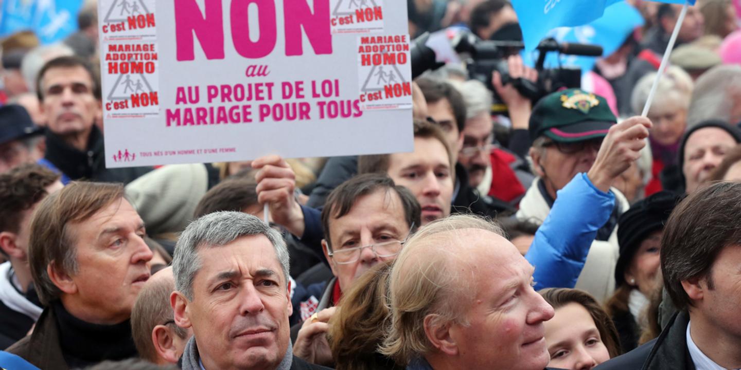 Sur Le Web Les Anti Mariage S Enflamment Et Les Homosexuels
