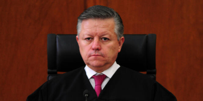 Le juge Arturo Zaldivar de la Cour suprême mexicaine, le 16 mars 2011.