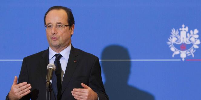 François Hollande réagissant à la libération de Florence Cassez en marge d'un déplacement à Grenoble.
