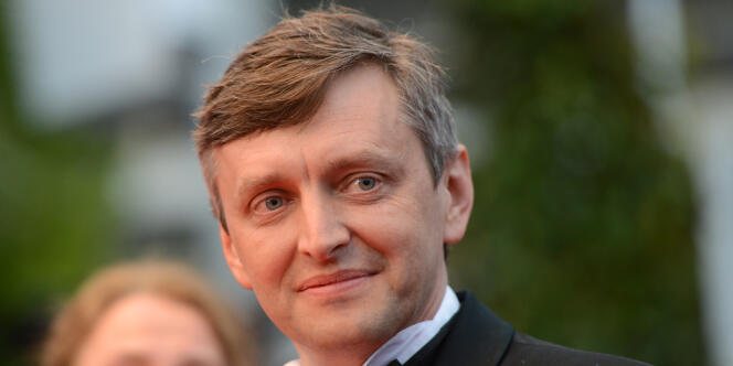 Le réalisateur Sergei Loznitsa lors de la cérémonie de clôture du 65e Festival du film de Cannes, le 27 mai 2012.