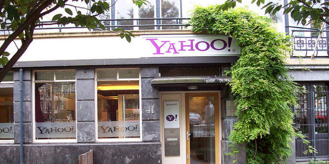 Les bureaux de Yahoo à Amsterdam.