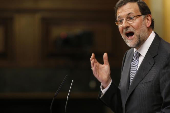 Le chef du gouvernement espagnol, Mariano Rajoy, a une nouvelle fois réclamé jeudi 24 octobre la 