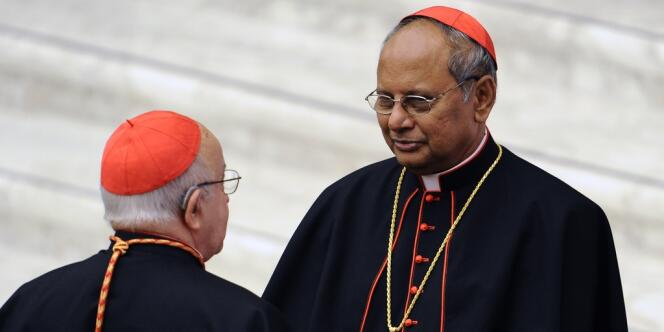 Le cardinal Albert Malcolm Ranjith, archevêque sri-lankais de Colombo, en novembre 2010.