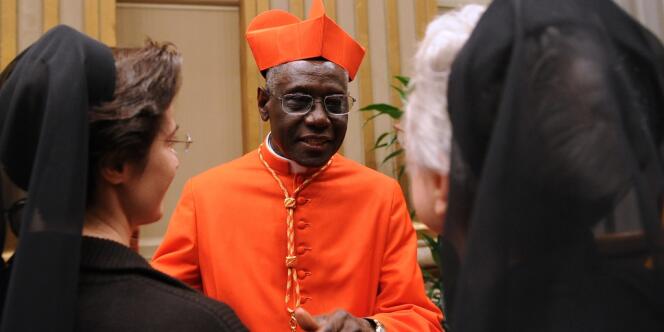 Le cardinal Robert Sarah est chargé des actions caritatives du Vatican depuis 2010.