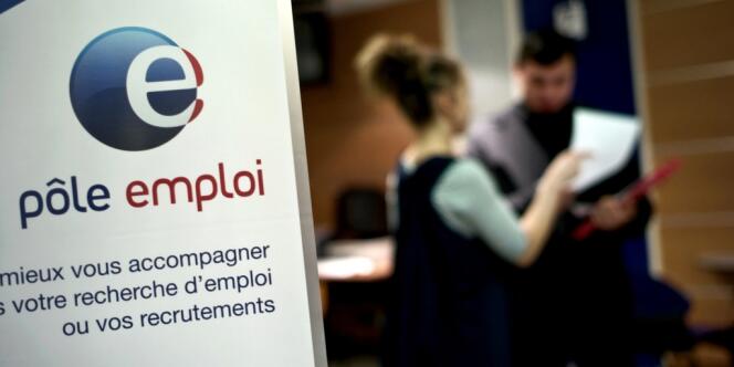 Une agence de Pôle emploi, à Dijon, en 2009.