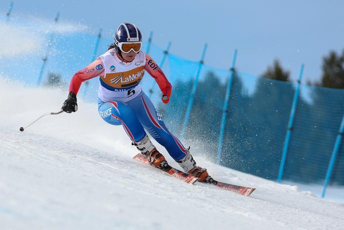 Marie Bochet, reine du ski handisport.
