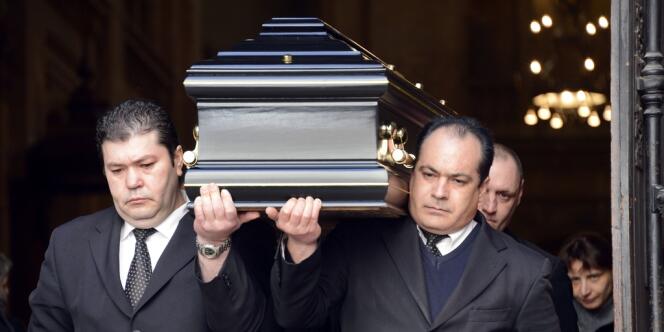Les obsèques de Daniel Darc ont eu lieu au temple protestant de l'Oratoire à Paris, le 14 mars.