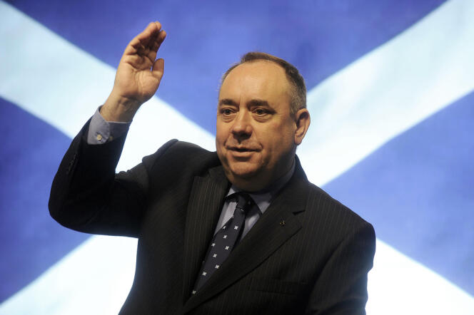 Le premier ministre écossais, Alex Salmond, le 15 octobre 2012. 