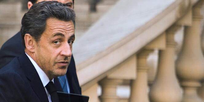 Nicolas Sarkozy, le 25 mars 2013. 