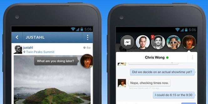 Smartphones : Facebook mise sur l'écran d'accueil pour Android