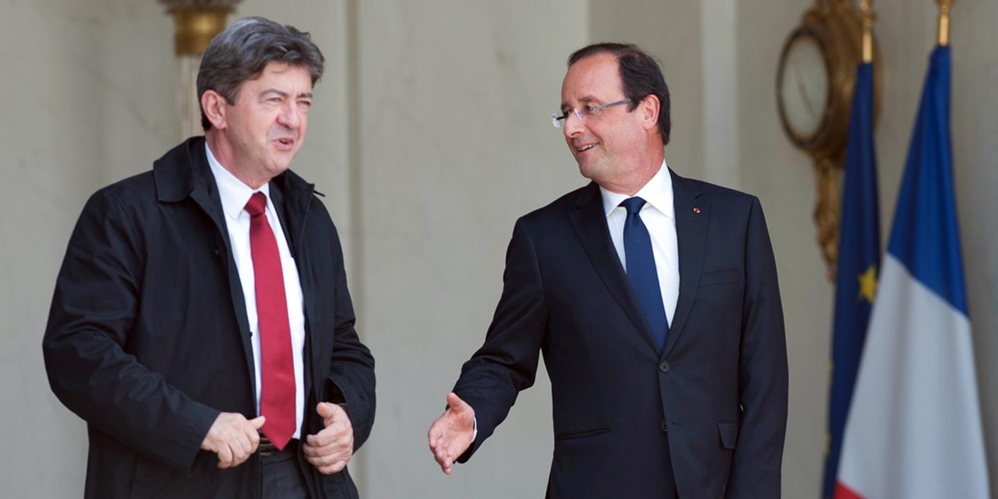 rencontre melenchon hollande
