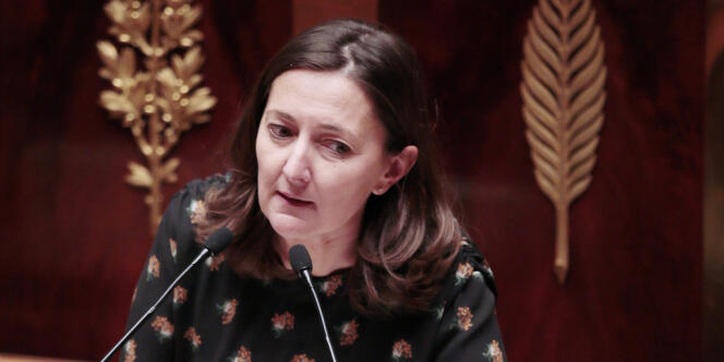 Karine Berger, à l'Assemblée nationale le 12 février.