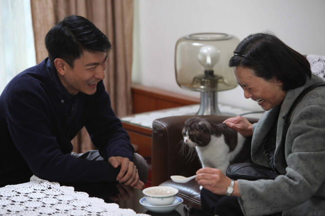 Andy Lau et Deannie Yip dans le film chinois (Hongkong) d'Ann Hui, 