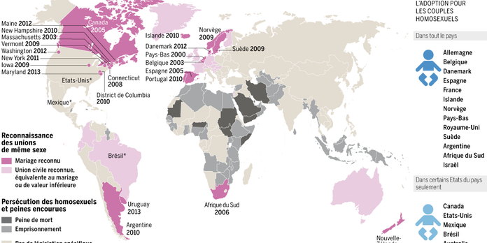 La France 14e Pays A Ouvrir Le Mariage Aux Homosexuels